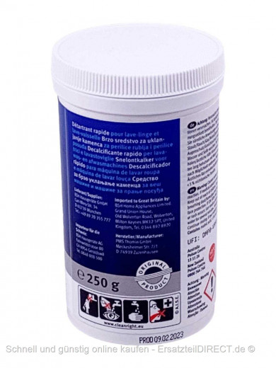 Waschmaschinen Spülmaschinen Entkalker 250g