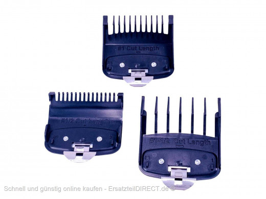 Haarschneider Kamm 3er Set - 1,5mm 3mm 4,5mm