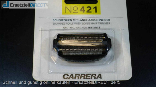 Rasierer Doppel-Scherfolie passend für No.421