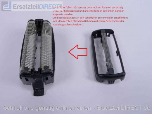 Rasierer Scherfolien +Klingen SET 17113900