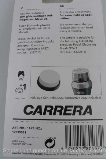 Bürstenkopf Make-UP Applikator passend für CRR571