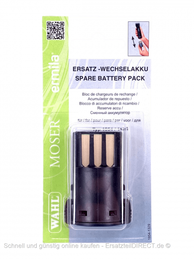 Ersatz-Wechselakku passend für Typ 1854 1855