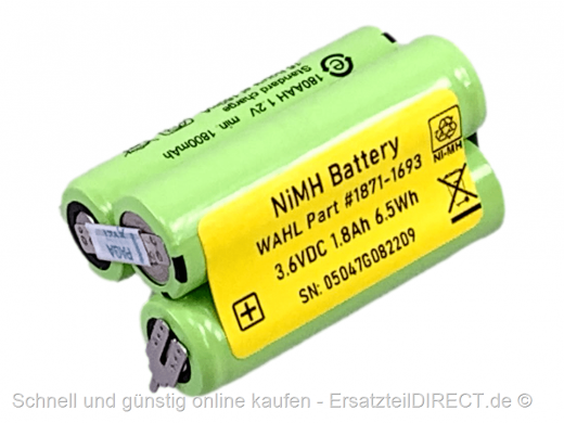 Haarschneider NiMh Akku verwendbar passend für Type 1871* 1872