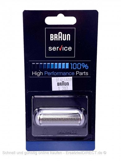 Braun Scherfolie 500 / 5S für Serie 500 Pocket Go