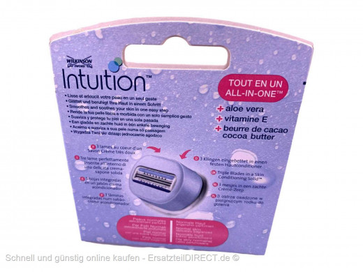 Ersatzklingen Lady Intuition Normal 6er