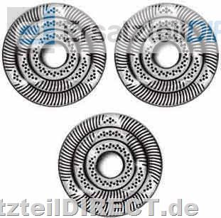 Scherköpfe 3er-SET HQ9 Speed XL SmartTouch