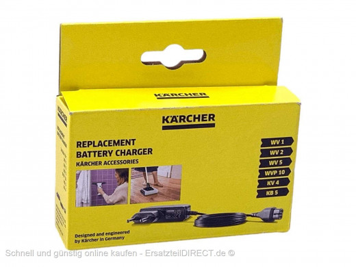 Kärcher Staubsauger Ladegerät WV1 /2 WV5 WVP10 KB5