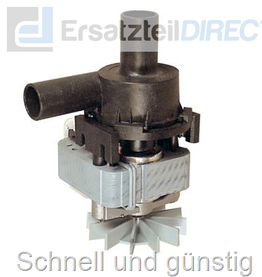 Waschmaschine Laugenpumpe 100W (Stutzen 24/24mm)