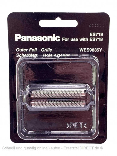 Panasonic Rasierer Scherfolie ES718 ES724 ES727