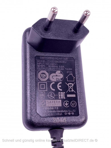 Staubsauger Ladegerät FC6724 - FC6729