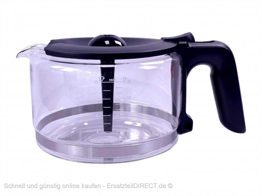 KaffeeAutomaten Glaskanne sw. passend für HD5416