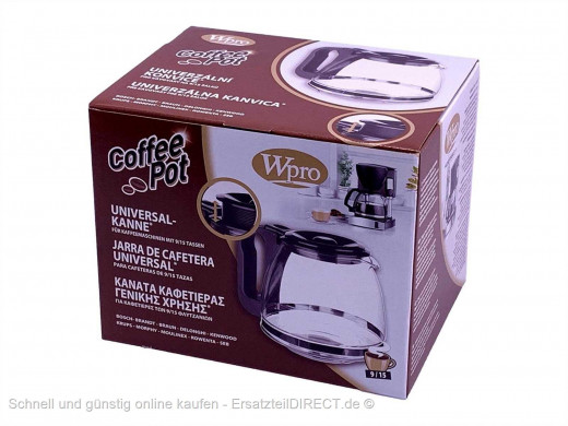 Universelle KaffeeAutomaten Glaskanne UCF300
