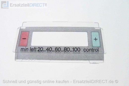 Rasierer Displayfenster passend für 5704 6550