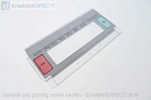 Rasierer Displayfenster passend für 5704 6550