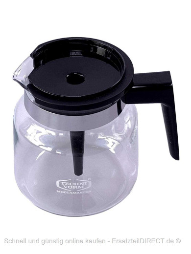 MoccaMaster Glaskanne KB741 1.25L + Deckel