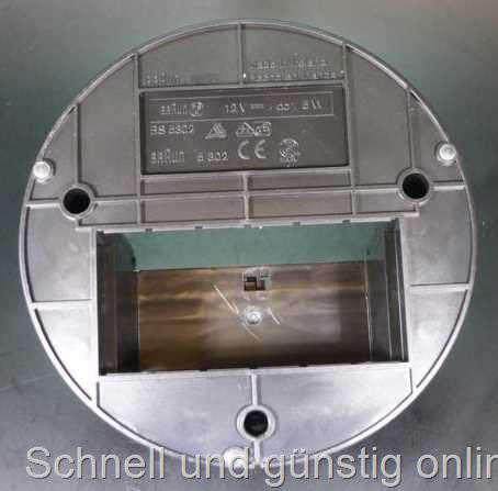 Gehäuse-Unterteil fürReinigungsstation BS5302