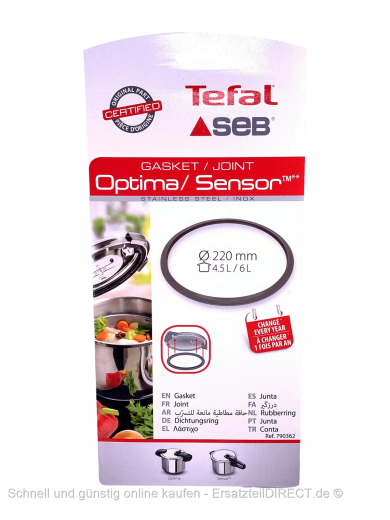 Schnellkochtopf Dichtung verwendbar passend für 8081 8082 Sensor