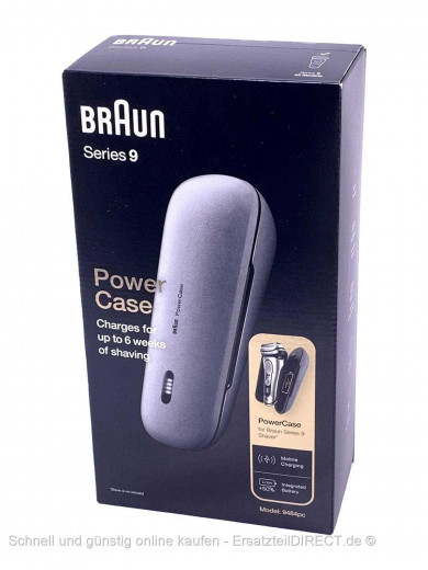 Braun Rasierer PowerCase Lade-Etui für Series 8 /9