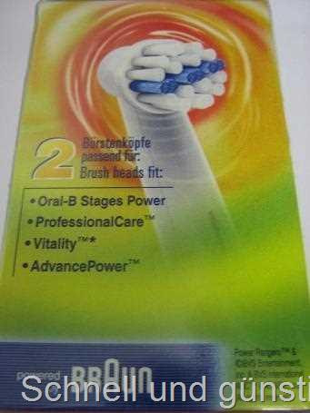 Kinder Zahnbürstenaufsatz Stages Power 2er