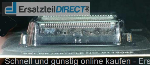 Rasierer Scherfolie 9119042 passend für Prestige