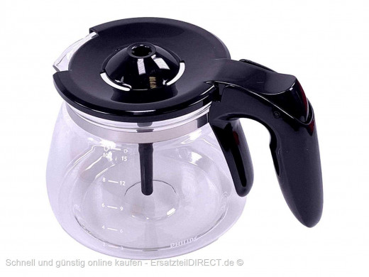 Kaffeemaschinen Glaskanne HD7461 HD7447 sw