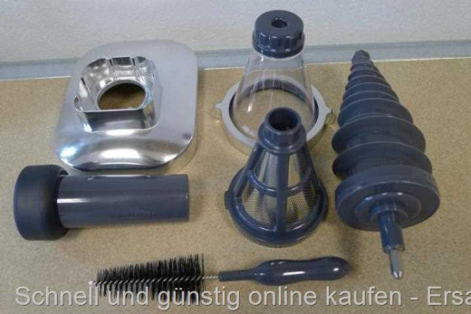 Trommelraffel + Beerenpresse verwendbar passend für AX 642 SET