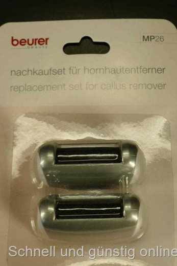 Beurer Hornhautentferner MP 26 Nachkaufset (2er)