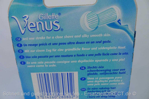Ersatzklingen Venus Ladyshave 8er-Pack