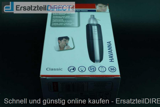 CARRERA Nasen. und Barttrimmer Typ 2310.4 schwarz