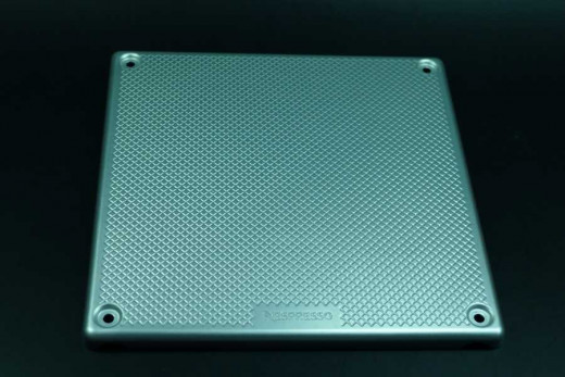 silberne Seitenteile passend für Nespresso EN125