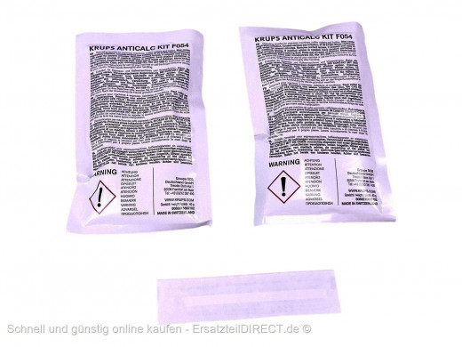 Espressomaschinen Entkalker F054 (2x40g)