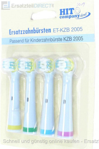 HIT company dent Ersatzbürsten ET-KZB 2005 4er