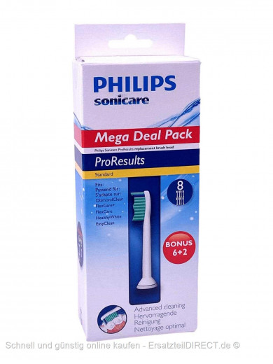 Ersatzbürste /Zahnbürsten FlexCare HX6018