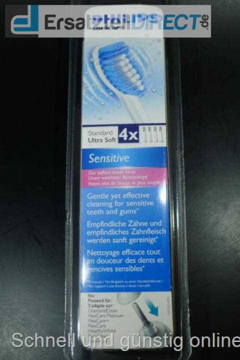 Ersatzbürste Sensitive Bürstenköpfe HX6054