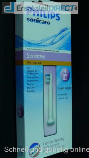 Sonicare SensitiveClean Bürsten HX6084/07