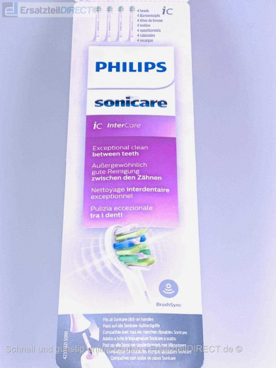 Sonicare InterCare Mini Bürste HX9014 4er