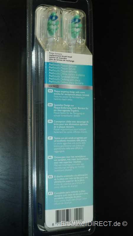 Sonicare ProResult Ersatzbürste HX9022 2er