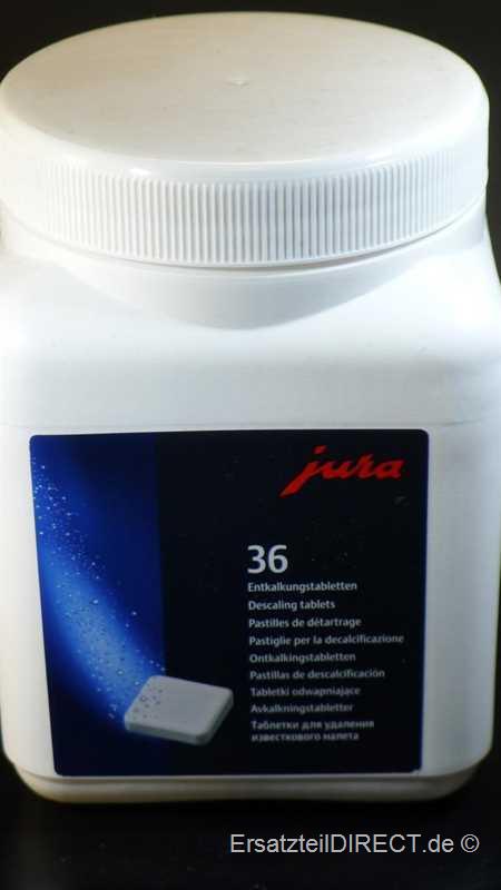 Jura Kaffeemaschinen Entkalkungstabletten 36er Pack