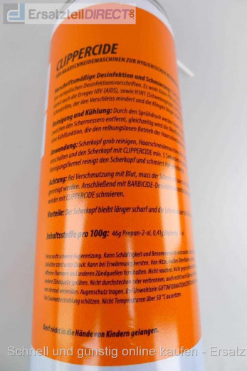 Desinfektions+tel Clipper Cide 500ml.