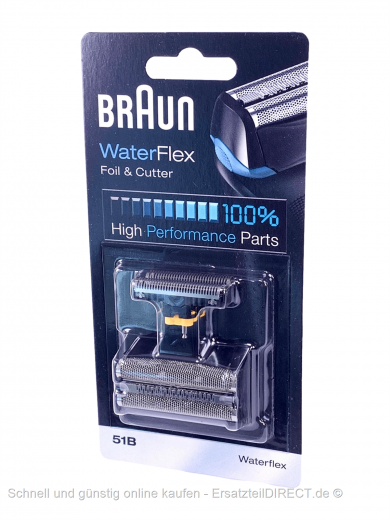 Braun Kombipack 51B -Serie5 Complete360 WaterFlex