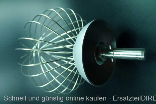 Küchenmaschine Schläger Alu (12 Drähte)