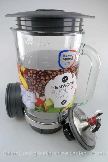 Kenwood Mixer Glas Mixglas komplett BLM800WH BLM80