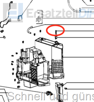 Espressomaschinen Feder passend für EA9000 EA9010