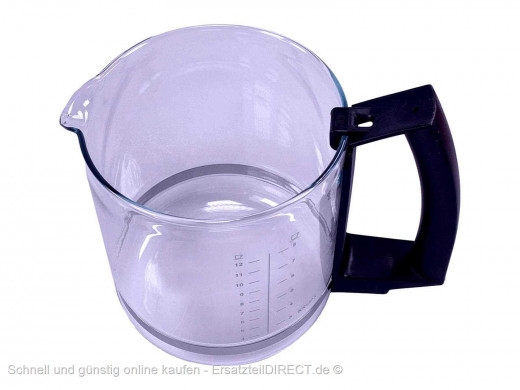 Kaffeemaschinen Glaskanne sw passend für Cafe Line T8