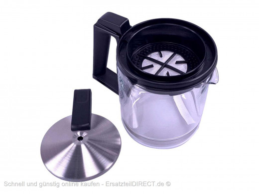 KaffeeAutomaten Glaskanne +Deckel T8 KM468*