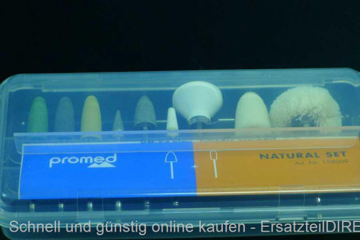 Promed Maniküre / Pedikür Natural-Set (9teilig)