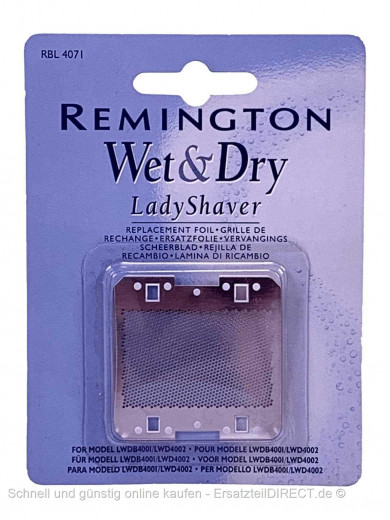 Remington Ladyshave Klingenblock RBL4071 (84092)