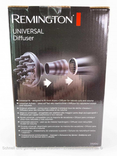 Haartrockner Universal Diffusor +Adapter