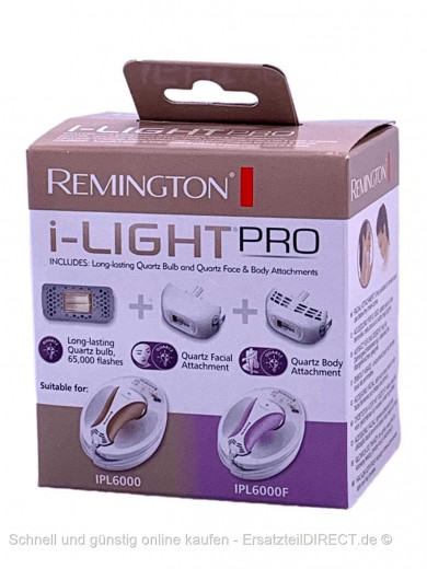 Remington Lichtkartusche-Set SP6000FQ zu IPL6000