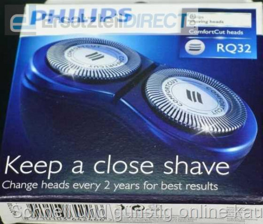 Philips Rasierer BodyGroomer 2er-Scherköpfe RQ32